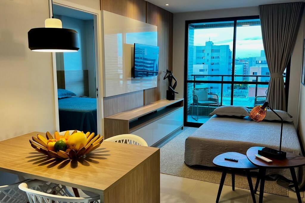 Smart Stay 1103 Na Praia De Ponta Verde - Piscina - Academia - Ar Na Sala - Coworking - A 200M Da Praia Maceió Exterior foto
